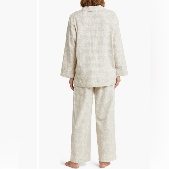 NEW Natori Cream Patterned Women's Pajama Set - Picture 6 of 7